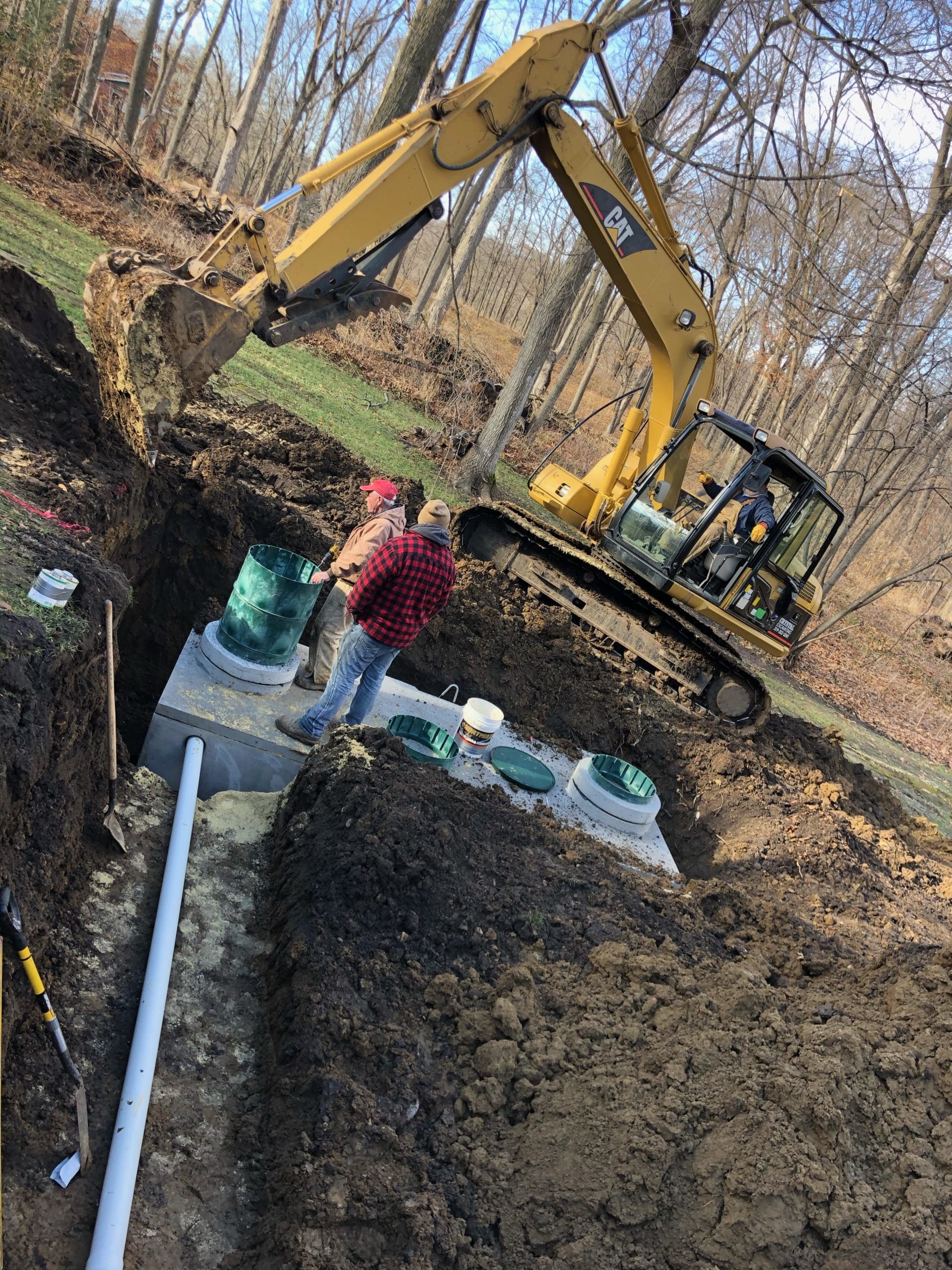contractors-working-on-septic-system-installation
